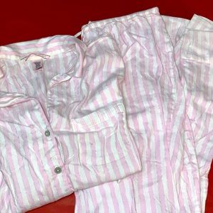 Victoria Secret Striped Pajamas